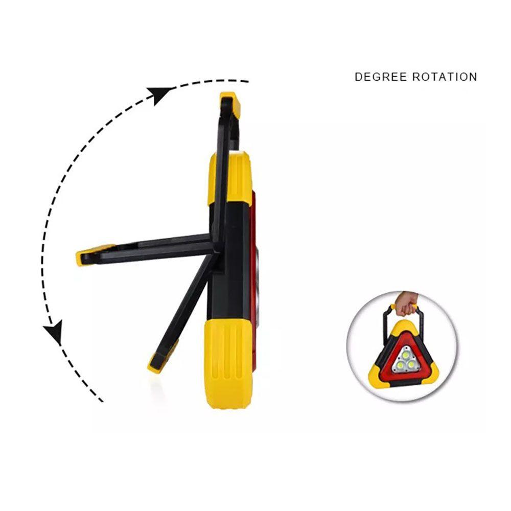 Triangulo Led Recargable de Emergencia Multifuncional-7