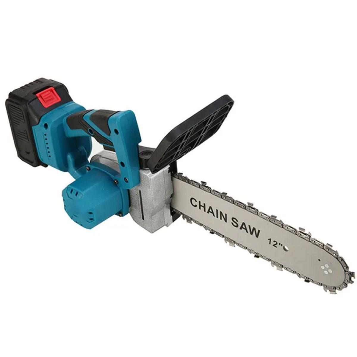 Sierra Podadora Eléctrica Pulgadas 2 Baterias 1 Cargador-0