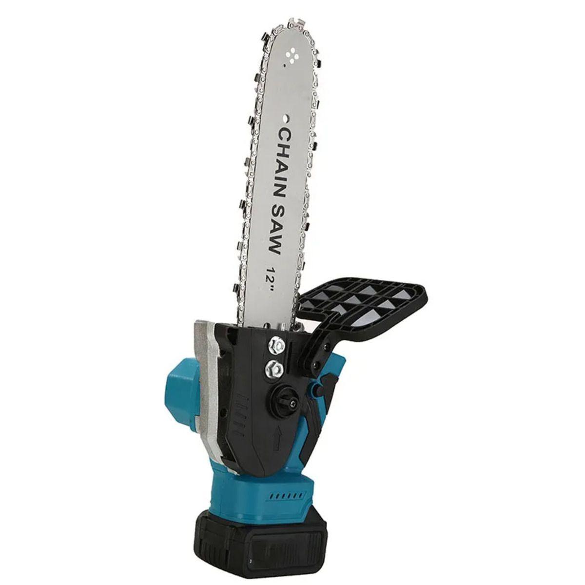 Sierra Podadora Eléctrica Pulgadas 2 Baterias 1 Cargador-4