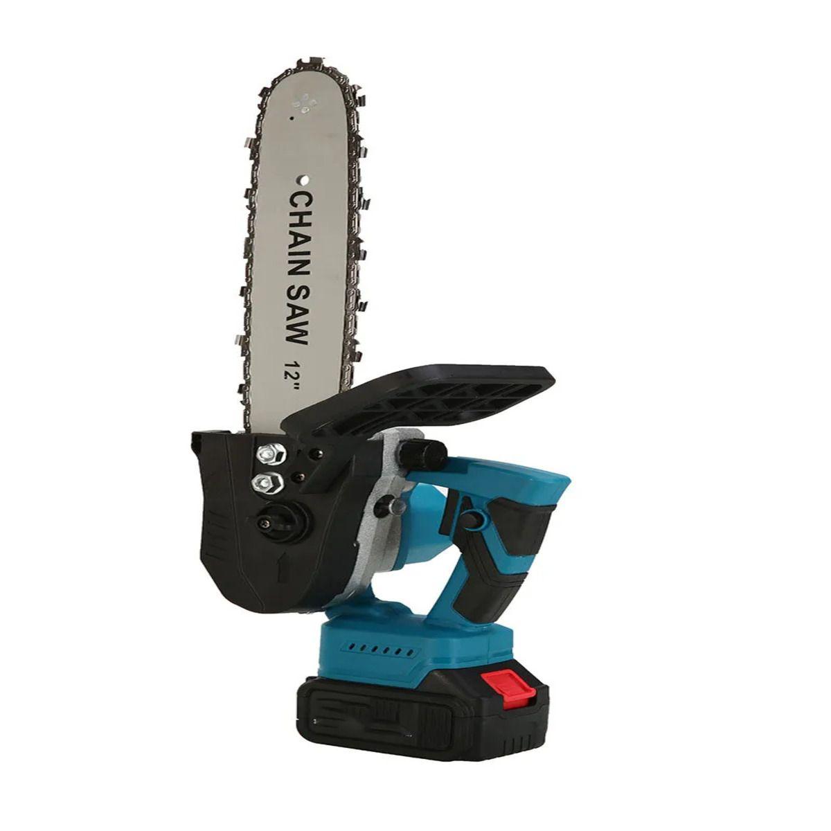 Sierra Podadora Eléctrica Pulgadas 2 Baterias 1 Cargador-7