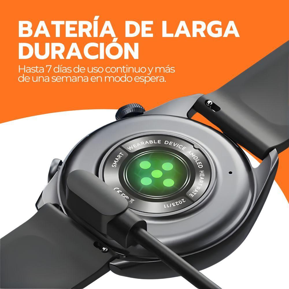 Smartwatch AMOLED 1.43” IP68 Deportivo Bluetooth 5.3-6