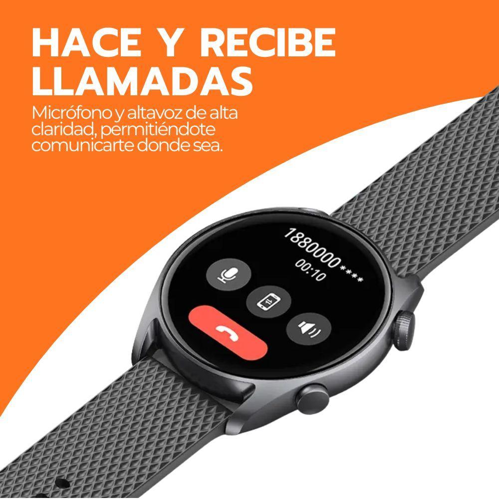 Smartwatch AMOLED 1.43” IP68 Deportivo Bluetooth 5.3-7