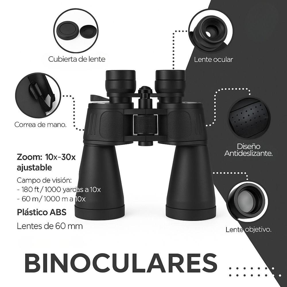 Binoculares 10-30x60 Zoom Largo Alcance Alta Potencia-2