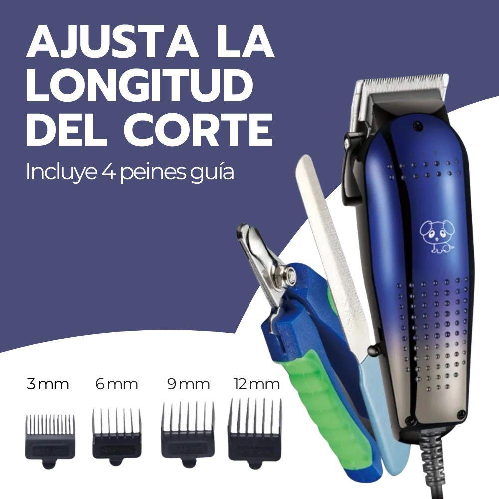 Kit Máquina Cortadora de Pelo Profesional para Mascotas-5