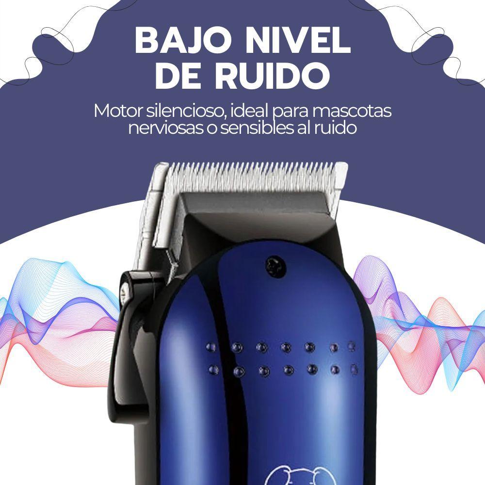 Kit Máquina Cortadora de Pelo Profesional para Mascotas-7