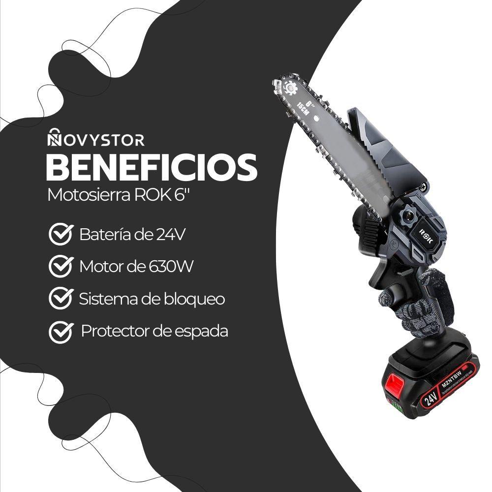 Motosierra Eléctrica Inalámbrica Portátil De 6 Pulgadas-2