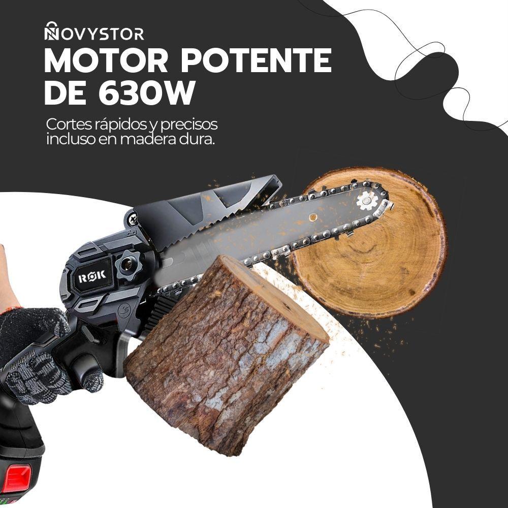 Motosierra Eléctrica Inalámbrica Portátil De 6 Pulgadas-3