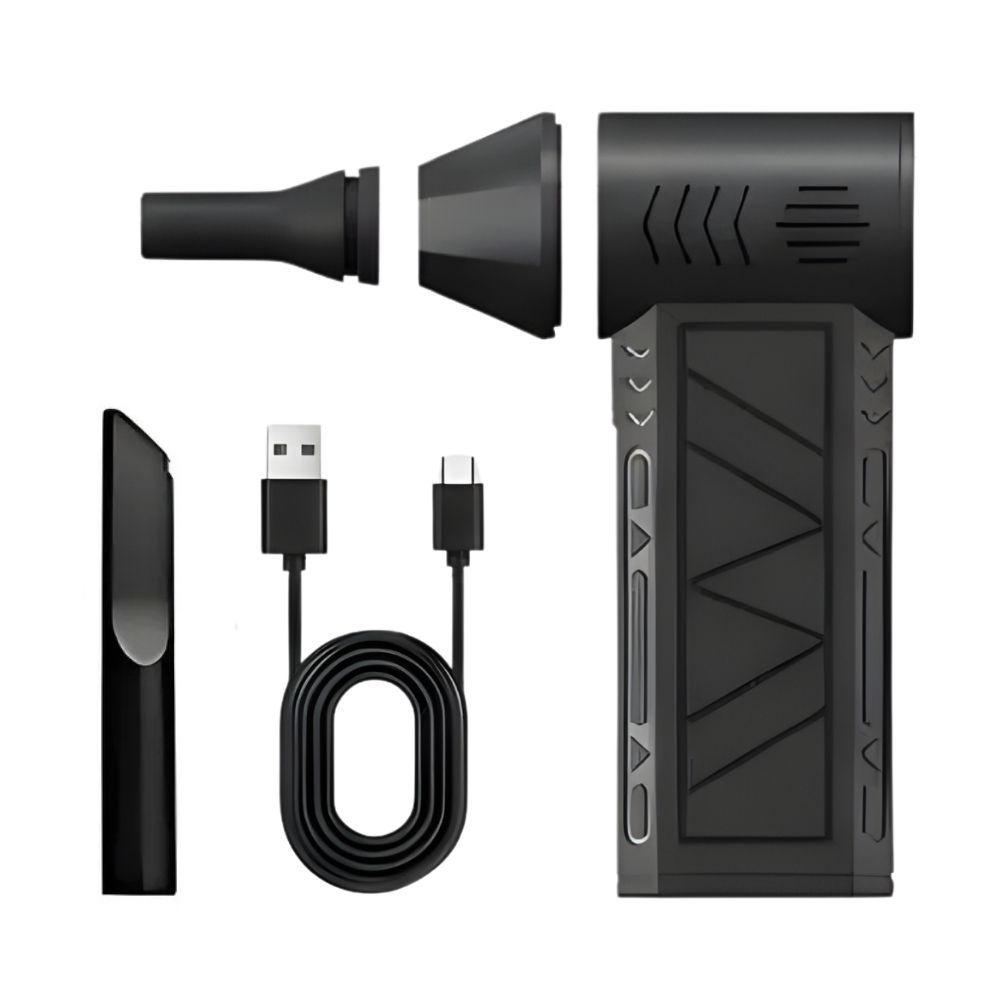 Aspirador Soplador de Aire inalámbrico De 130000 Rpm Negro-1