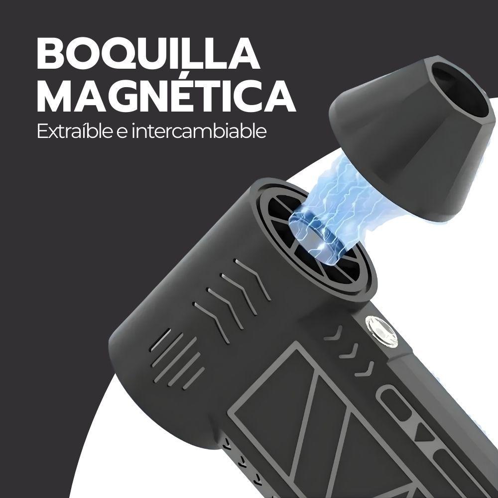 Aspirador Soplador de Aire inalámbrico De 130000 Rpm Negro-4