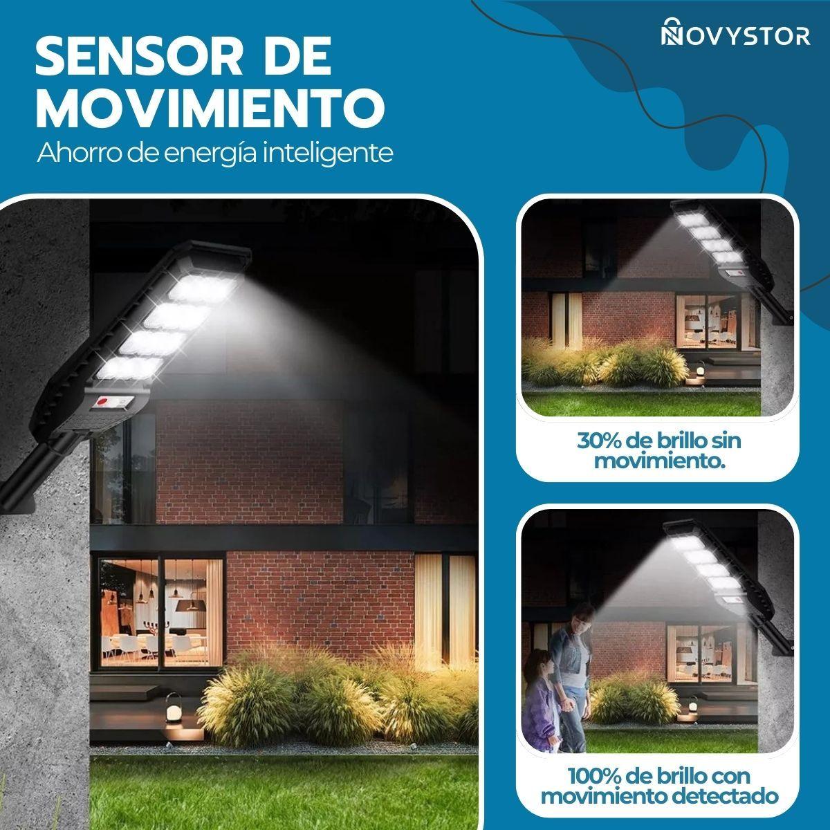 Foco LED Solar 300W Exterior IP67 Sensor de Movimiento-4