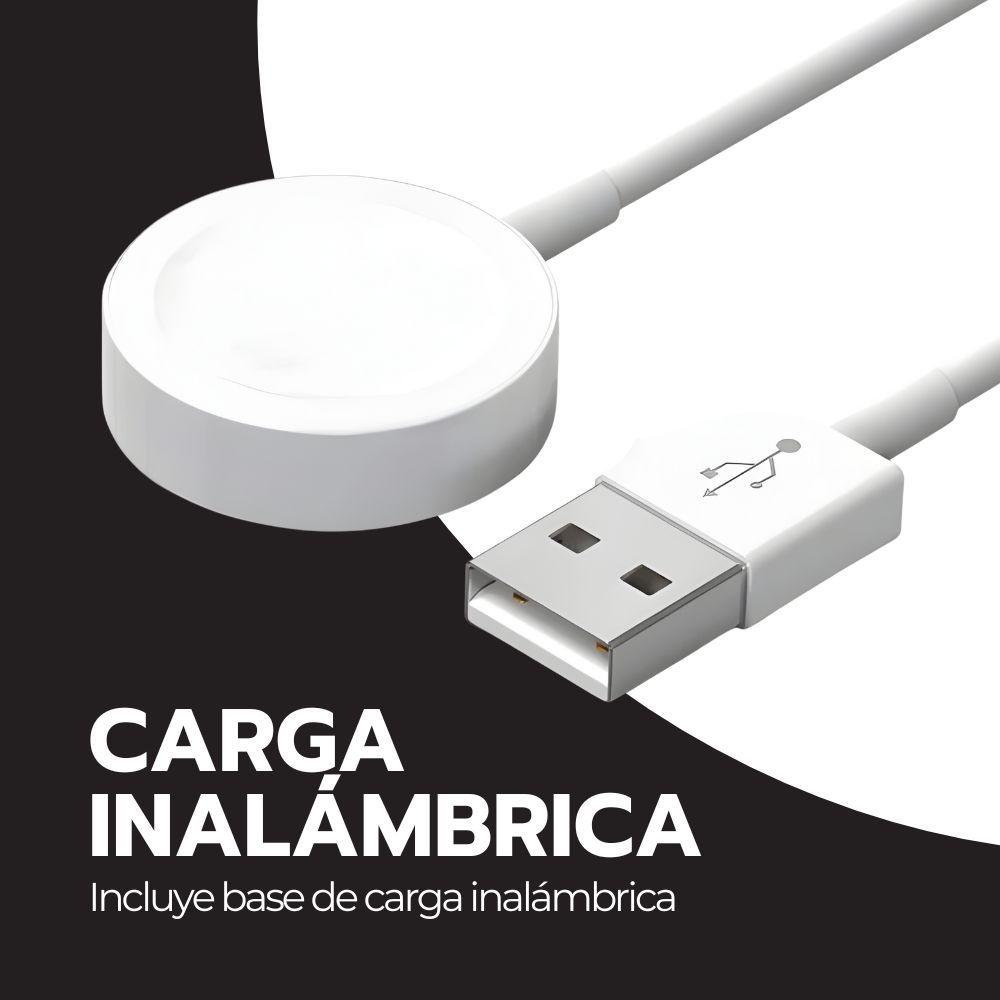 Smartwatch 2.1” IPS Deportivo Bluetooth Carga Inalámbrica-5