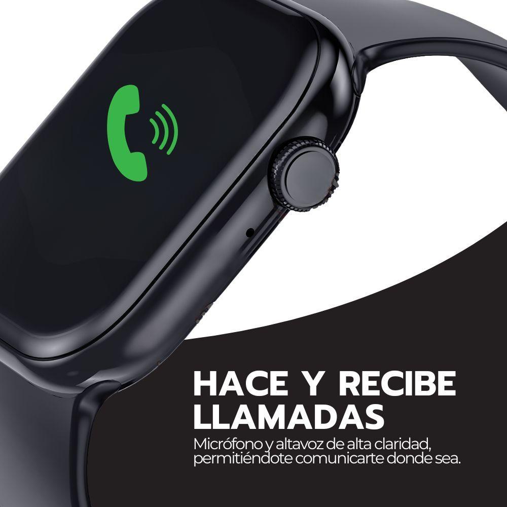 Smartwatch 2.1” IPS Deportivo Bluetooth Carga Inalámbrica-7
