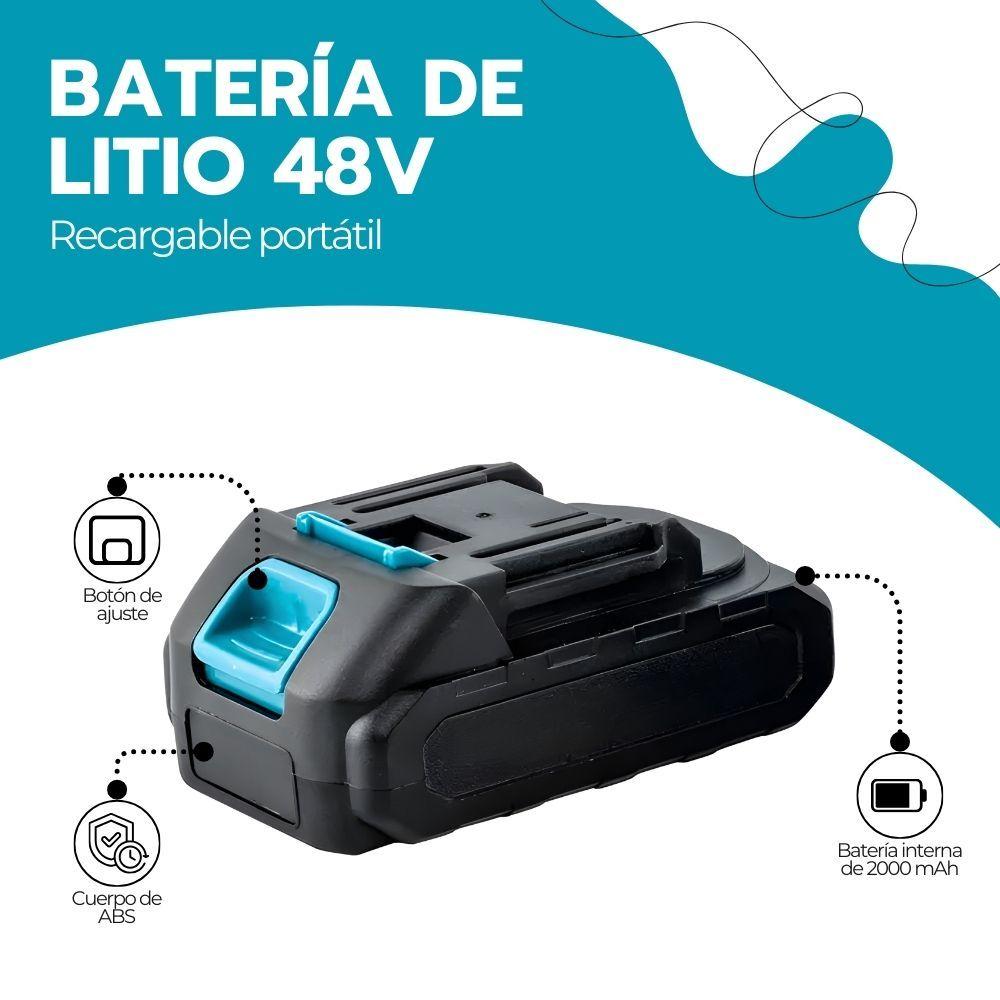 Batería Recargable 48V 1500mAh Ion Litio para Herramientas-2