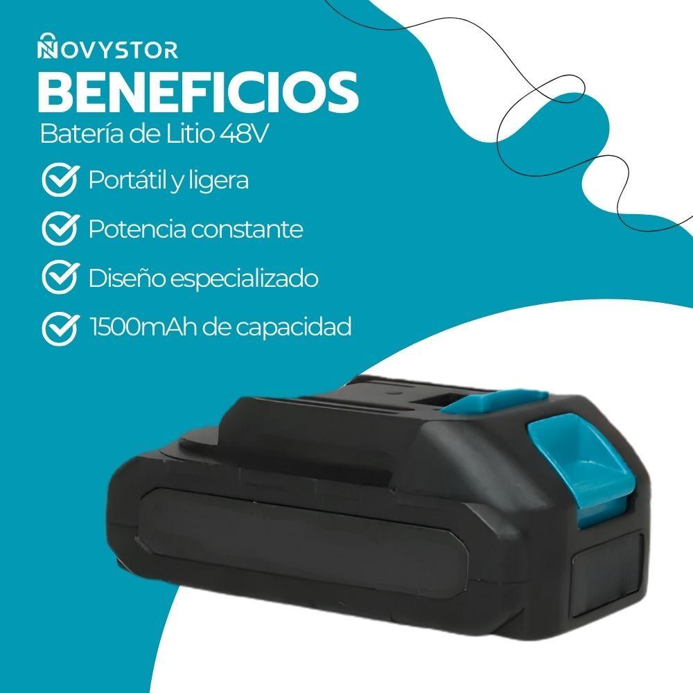 Batería Recargable 48V 1500mAh Ion Litio para Herramientas-3