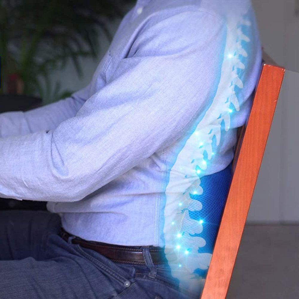Cojín Almohada Lumbar Ortopédica Respaldo Ergonómica-2