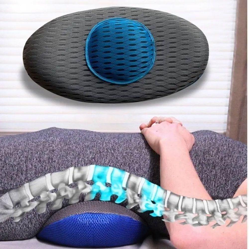 Cojín Almohada Lumbar Ortopédica Respaldo Ergonómica-3