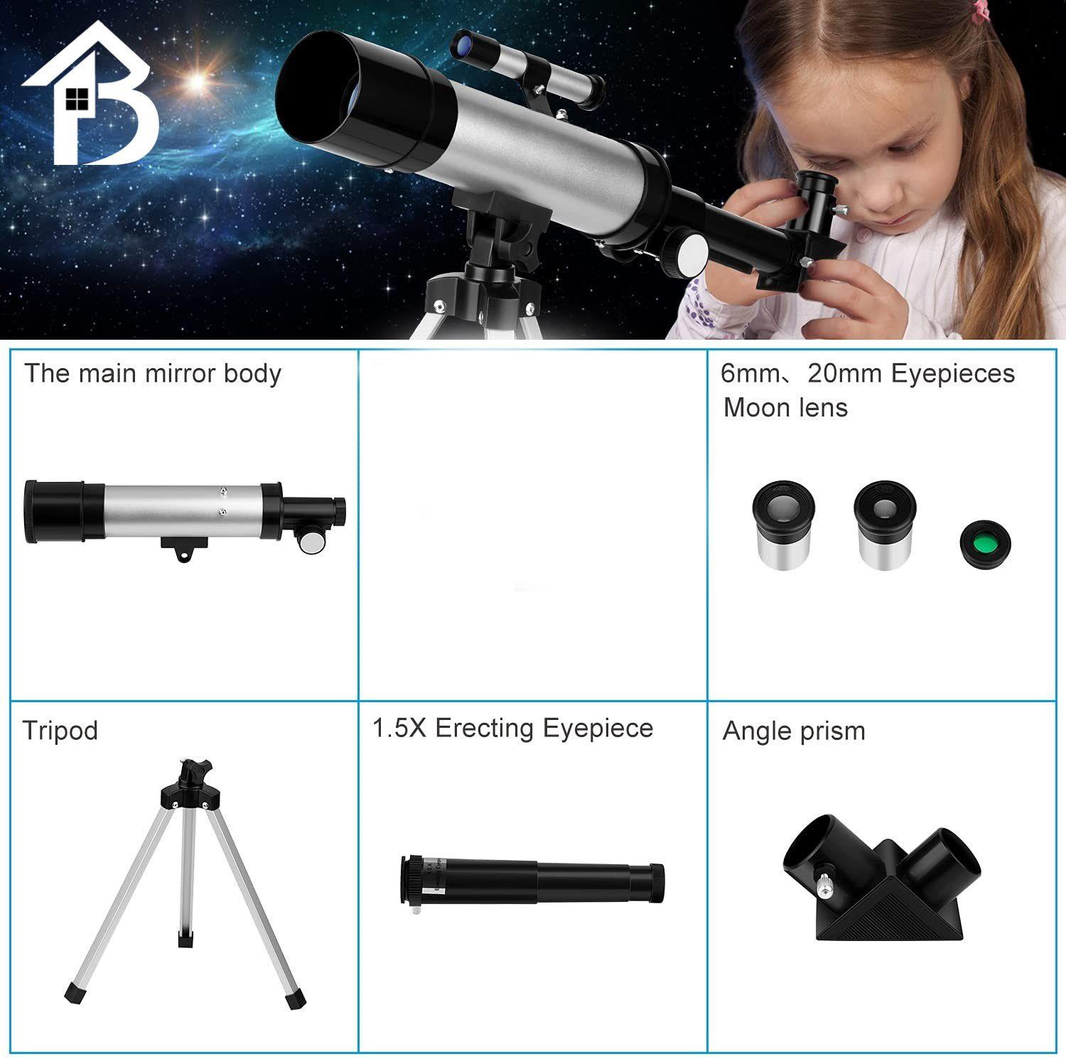 Telescopio Astronómico Profesional Monocular F36050m-3