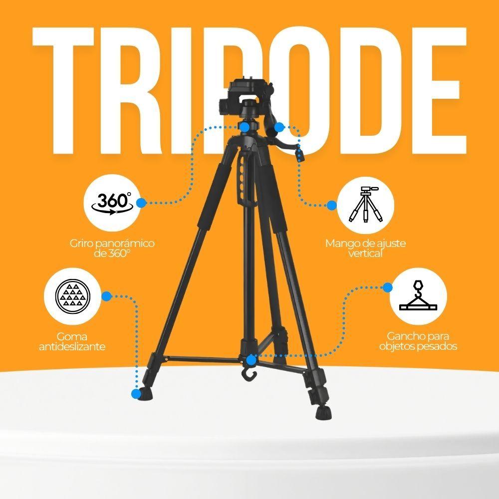 Trípode Profesional 182 cm 360° Video + Bolso De Transporte-2