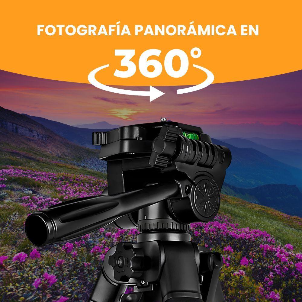 Trípode Profesional 182 cm 360° Video + Bolso De Transporte-7