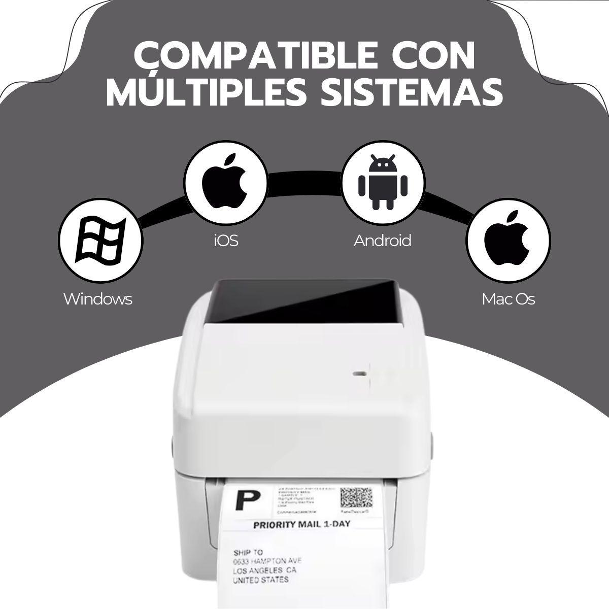 Impresora Térmica Xprinter 420b 100mm Etiquetas Adhesivas-4