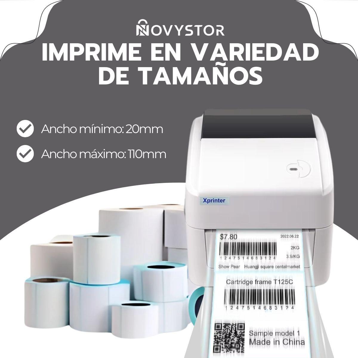 Impresora Térmica Xprinter 420b 100mm Etiquetas Adhesivas-7
