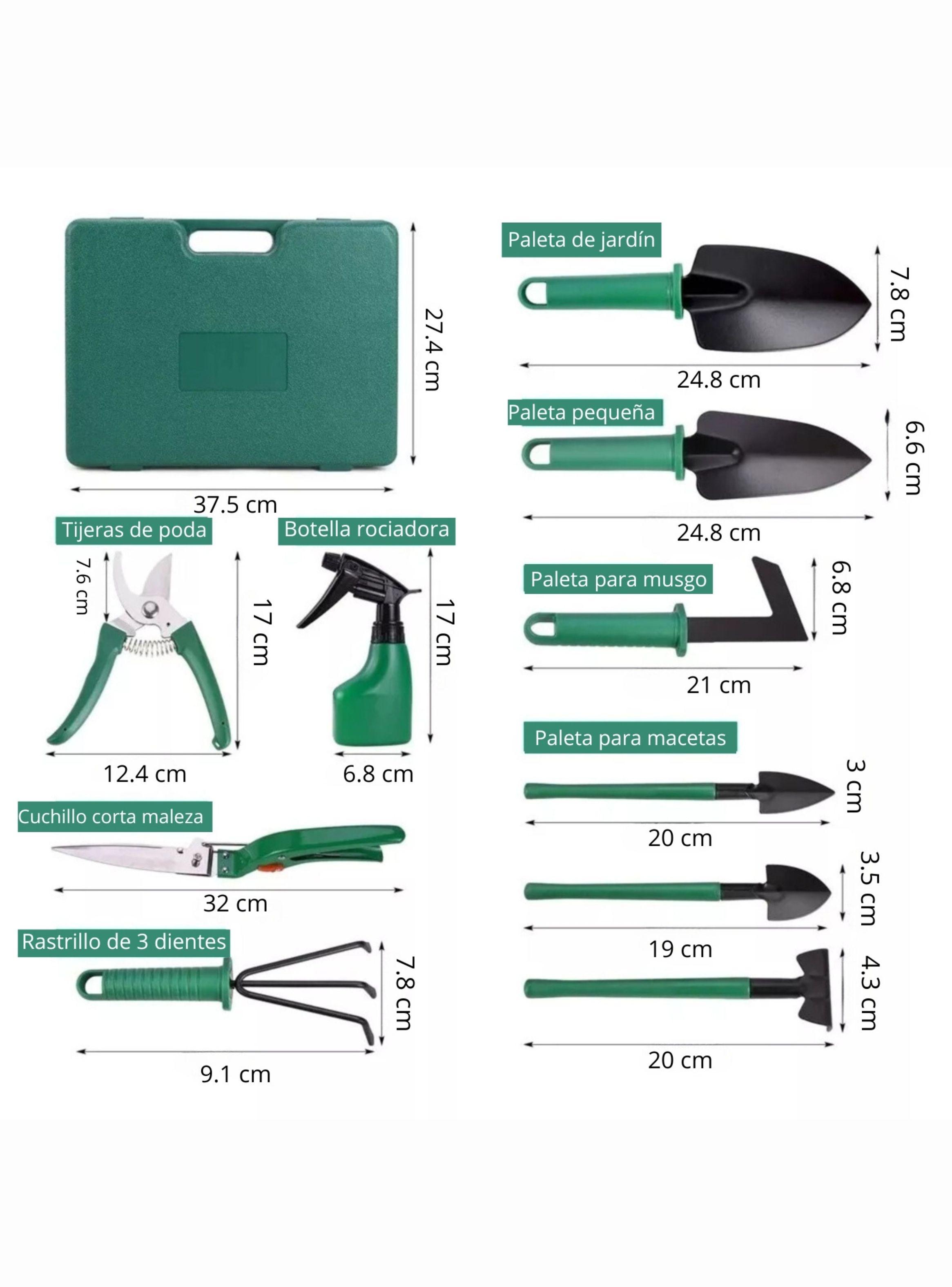 Kit Herramientas para Jardinería-2
