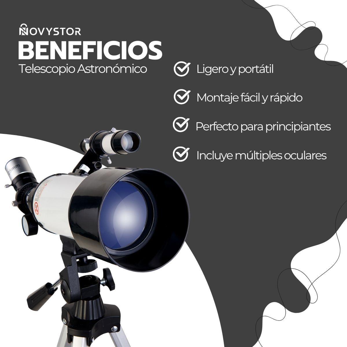 Telescopio Astronómico Profesional Monocular F40070-3