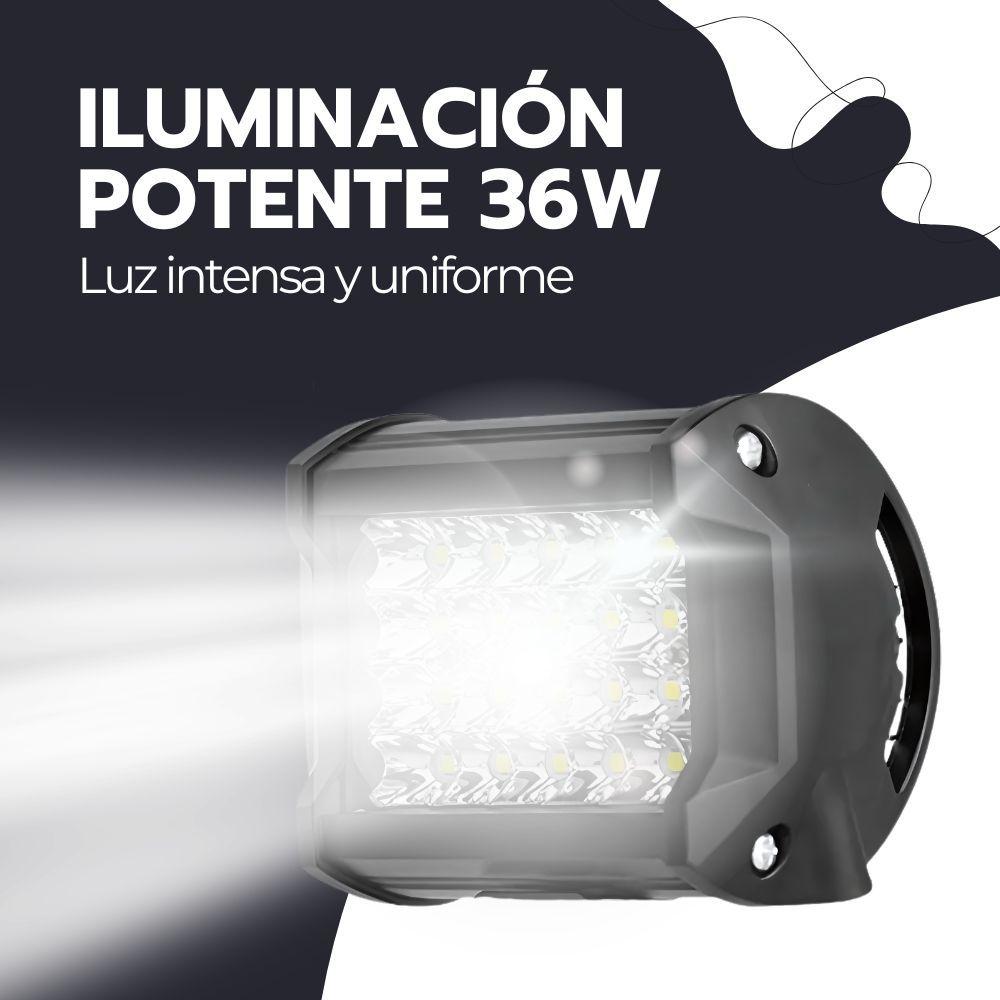 Foco LED Neblinero 36W IP67 Alta Potencia Para Vehículos-6