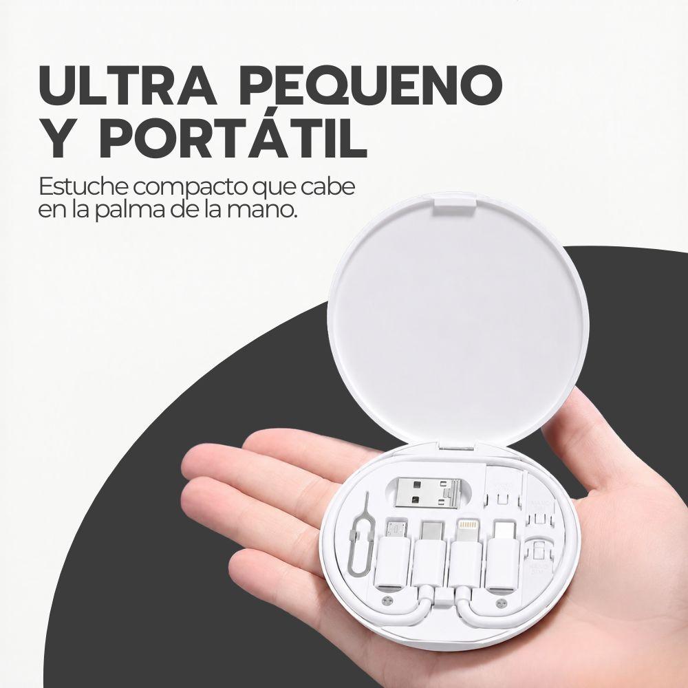 Kit Adaptadores Cable Usb 5 En 1 Usb C Micro 60w Para Iphone-6