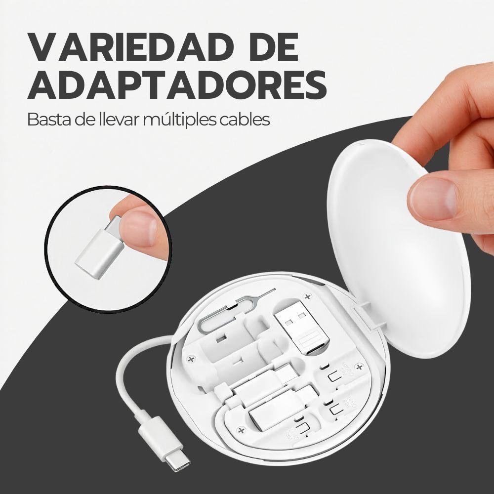 Kit Adaptadores Cable Usb 5 En 1 Usb C Micro 60w Para Iphone-7