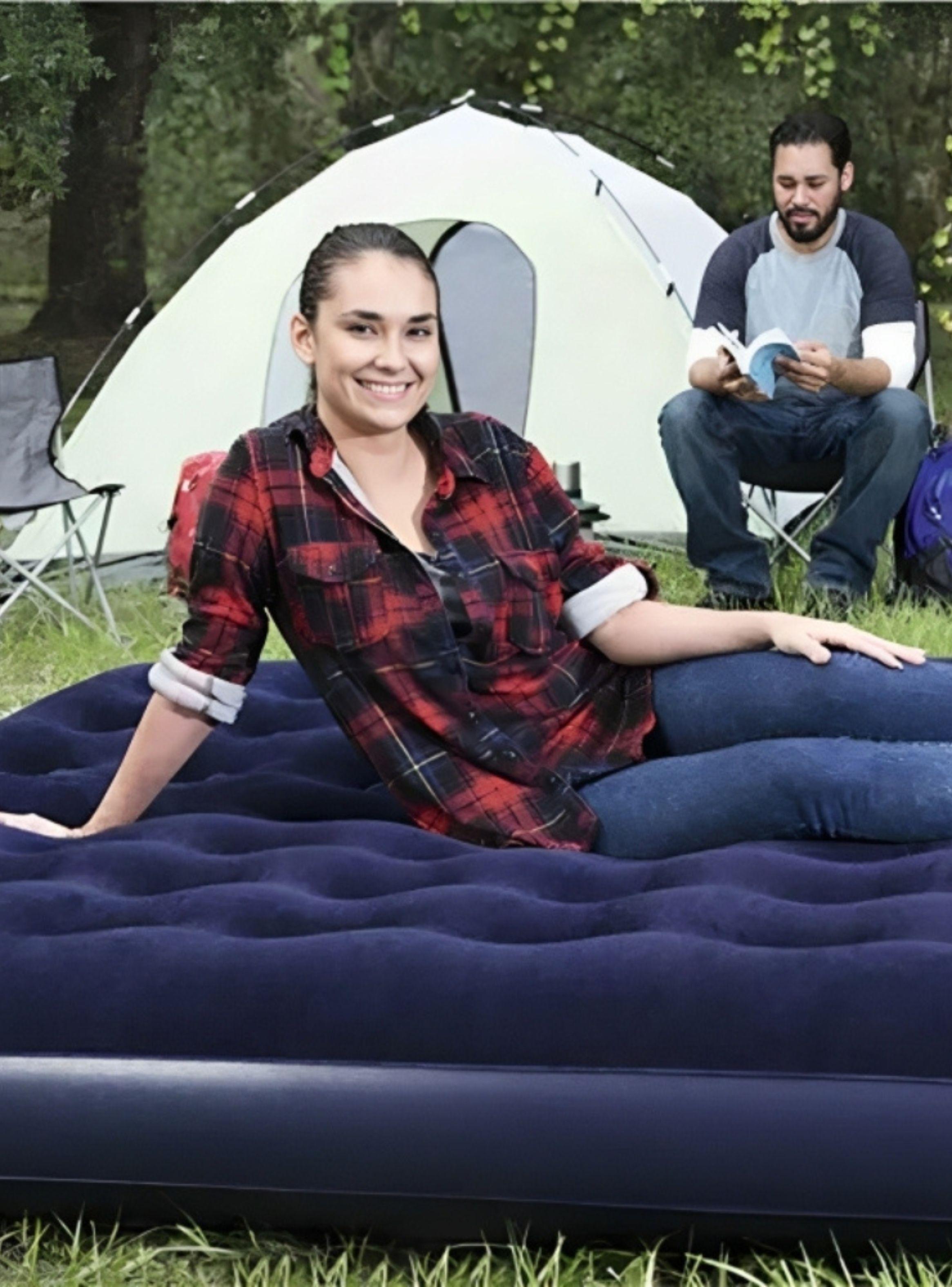 Colchón Inflable 2 Plazas Intex Camping Dura Beam Standar-6
