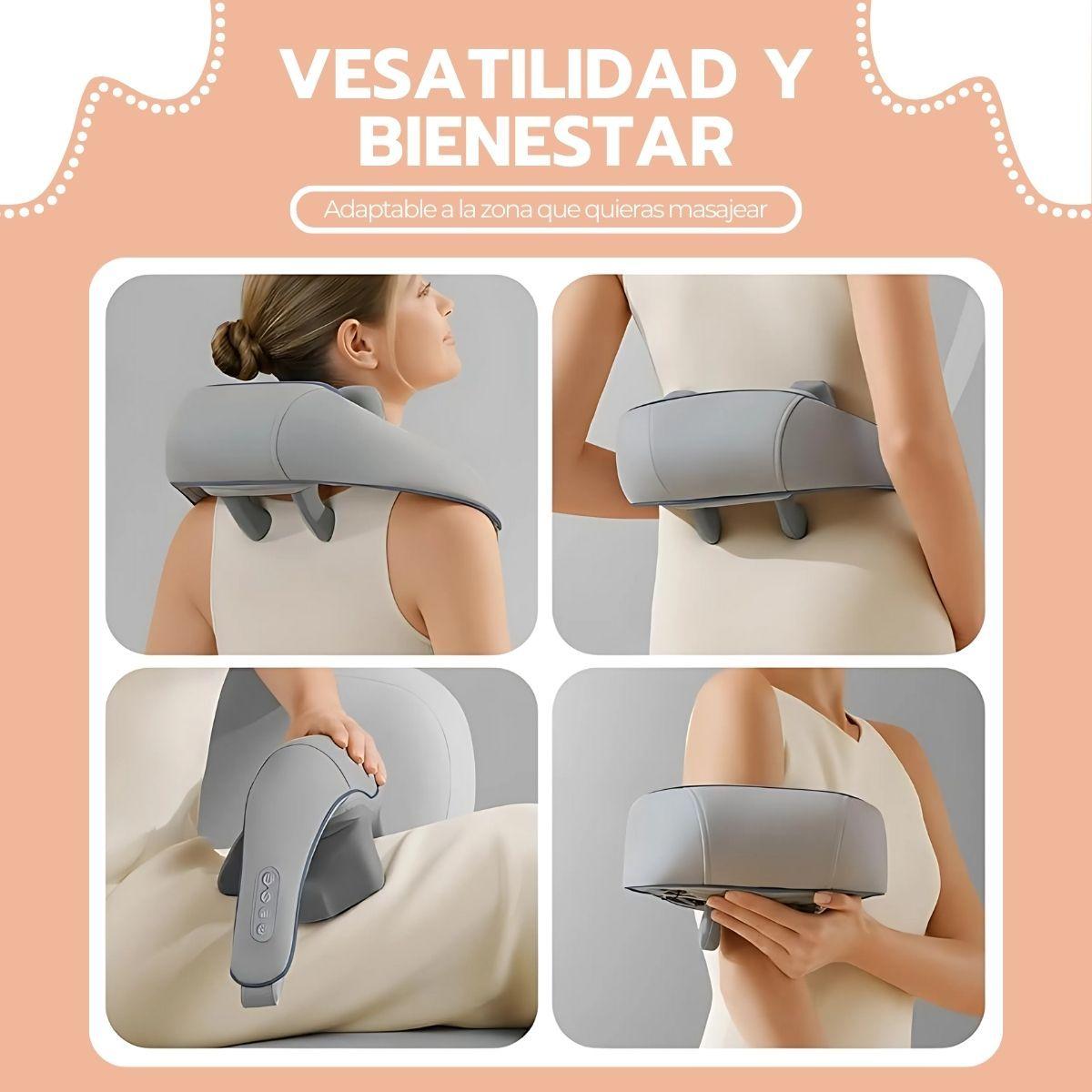 Masajeador Inalámbrico Para Cuello y Cervical con Calor-7