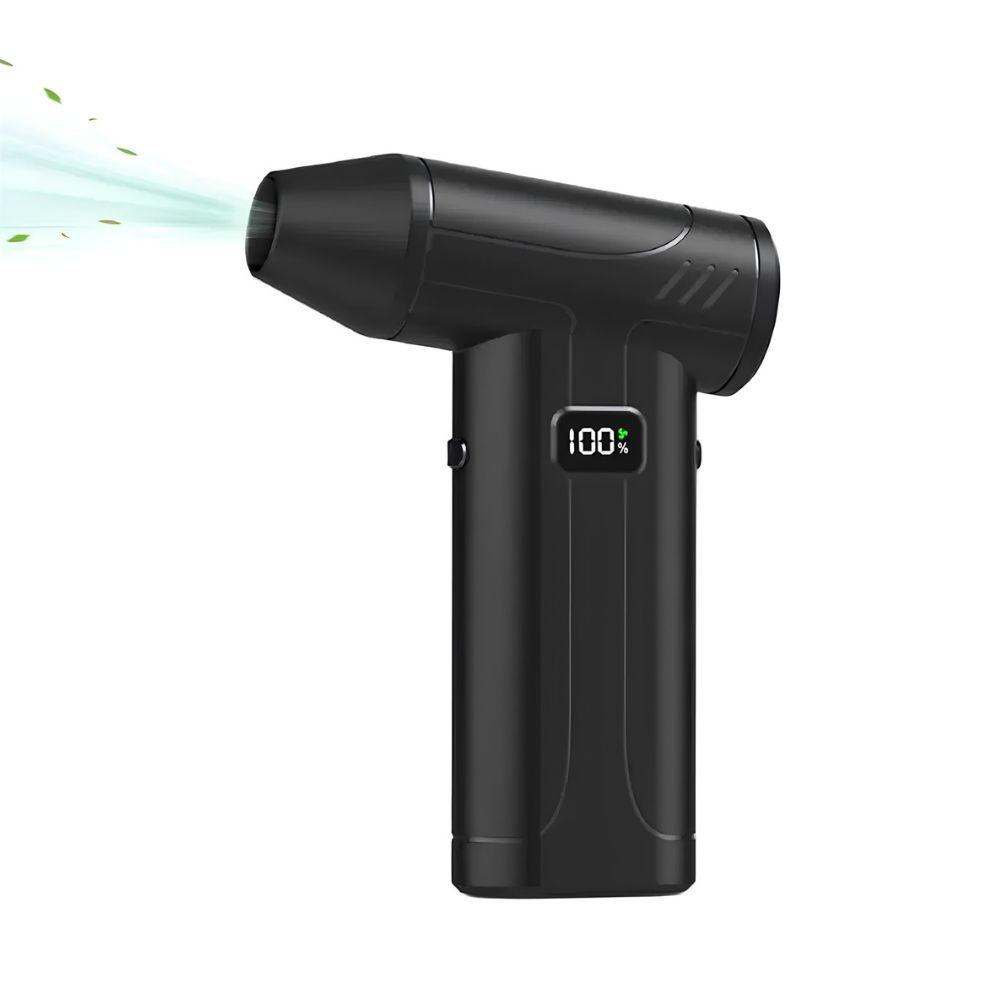 Soplador de Aire Inalámbrico 100000 RPM Limpiador de Polvo para PC Teclado Cámara Auto Negro-0