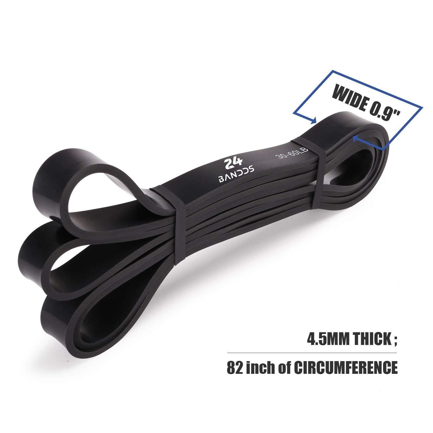 Bandas Elásticas De Resistencia Crossfit Calistenia Negra-1