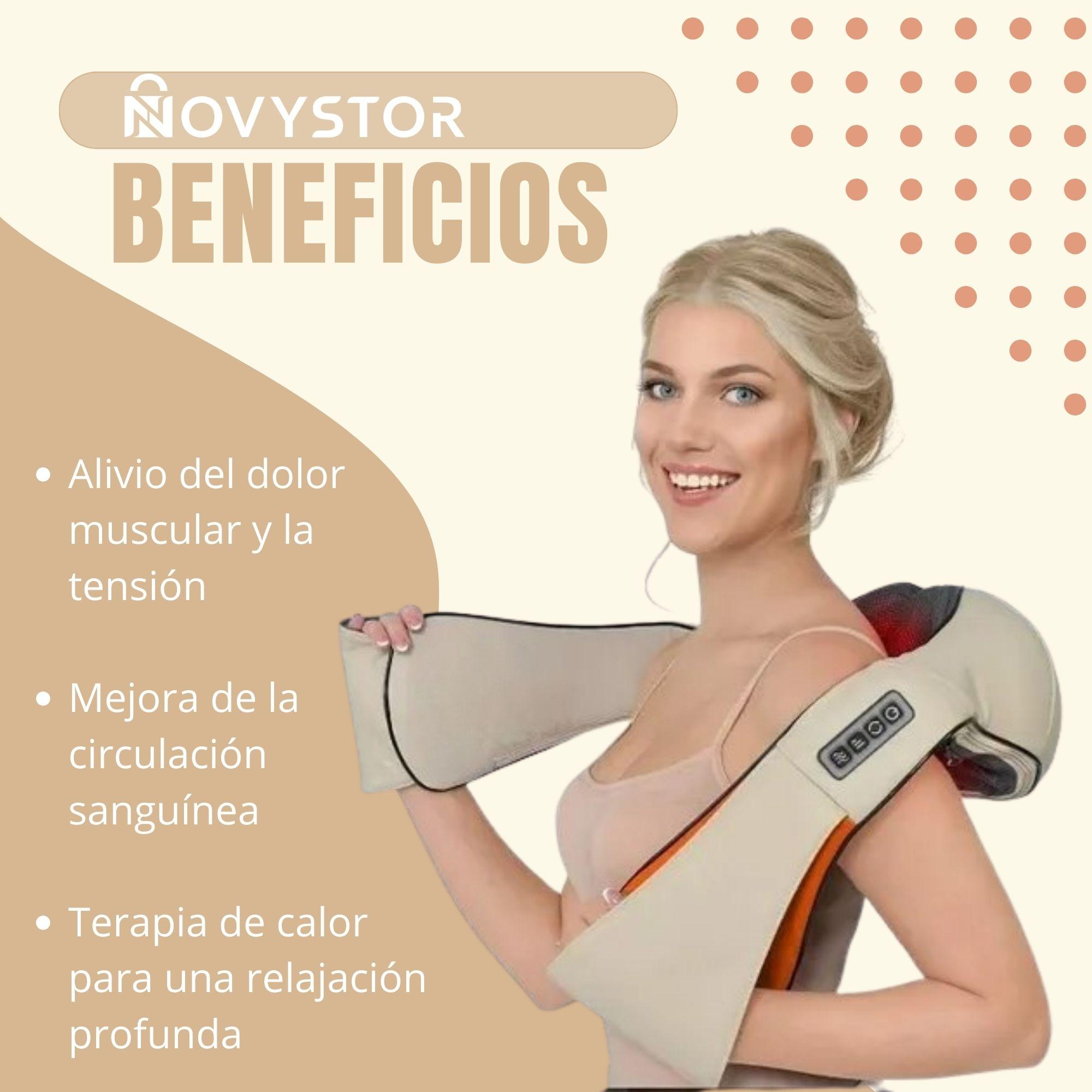 Masajeador Profesional De Espalda Hombro Cuello Relajación-2