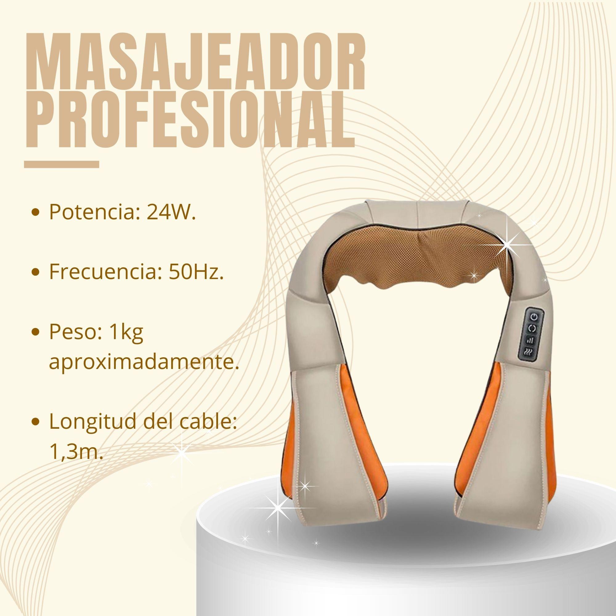 Masajeador Profesional De Espalda Hombro Cuello Relajación-6