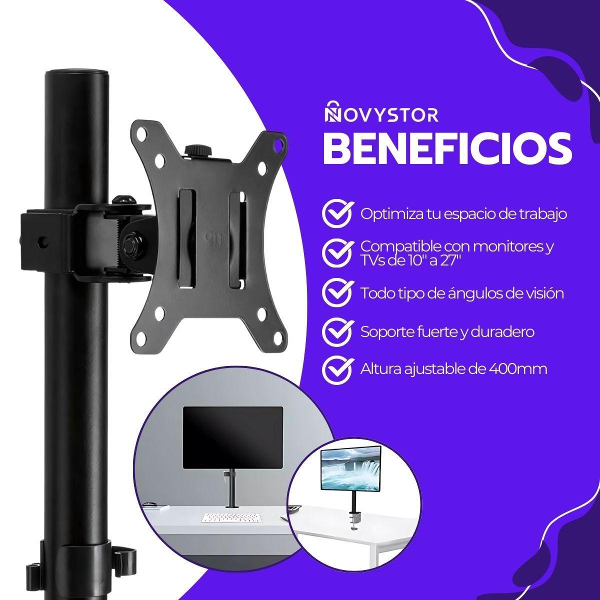 Soporte para TV/Monitor de 13" a 27"-3