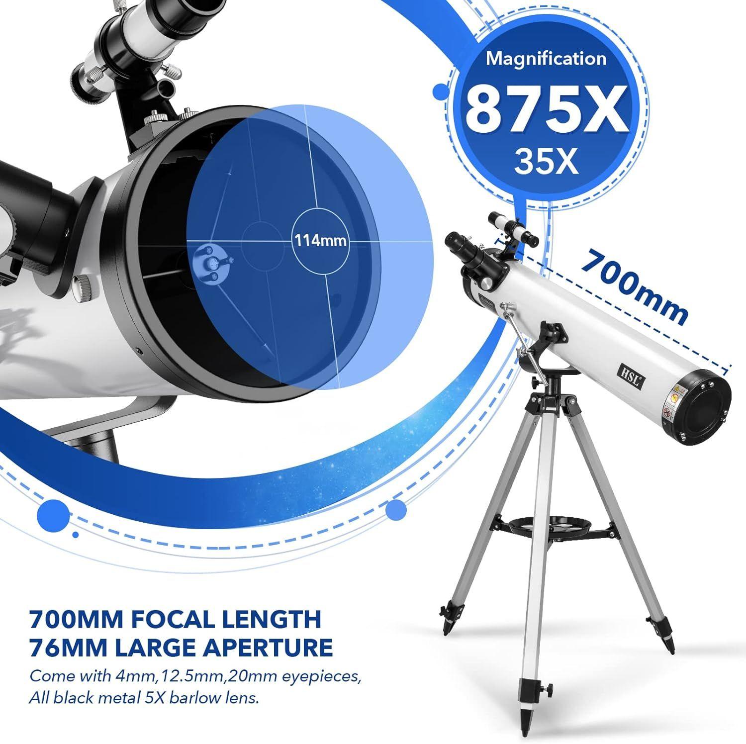 Telescopio Astronómico Profesional F70076-7