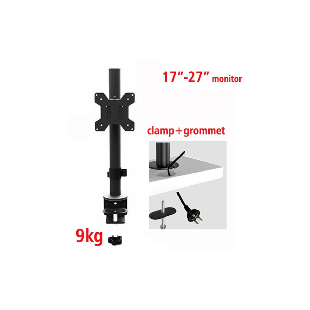 Soporte Monitor Para Escritorio 13 A 27 Ajustable 360-2