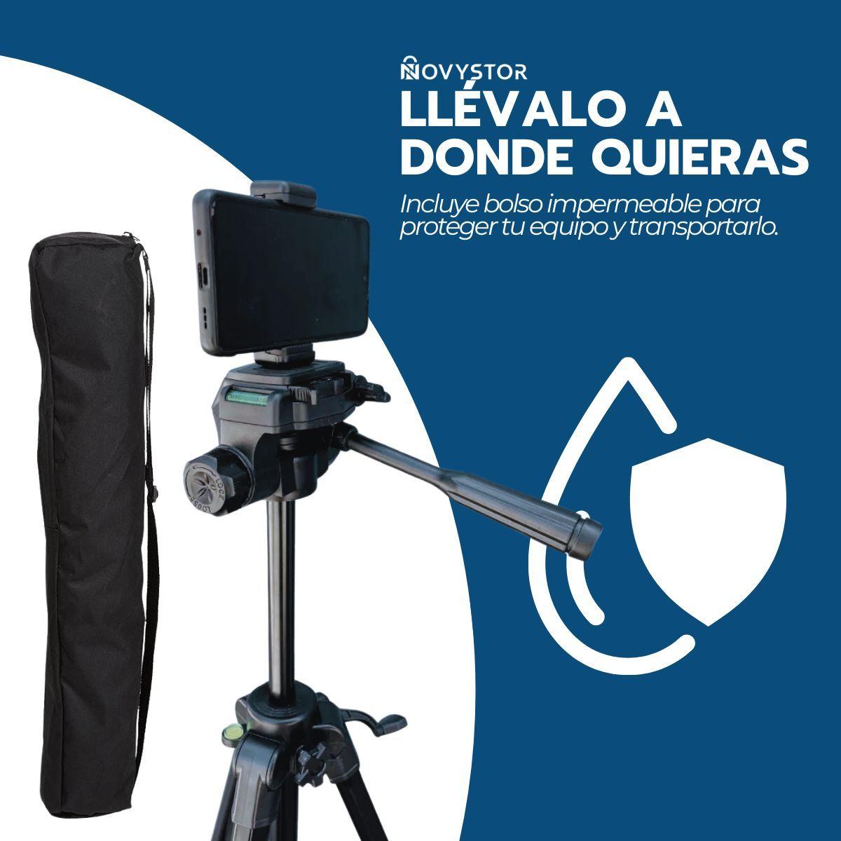 Trípode Profesional Para Cámara Teléfono Video Universal-7