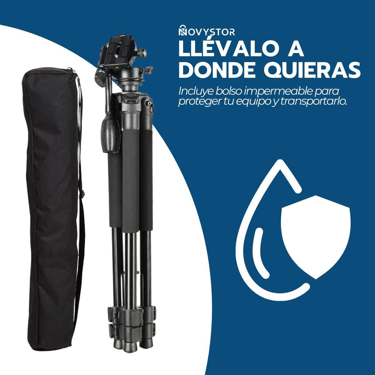 Trípode Profesional Para Cámara Teléfono Video Universal-7
