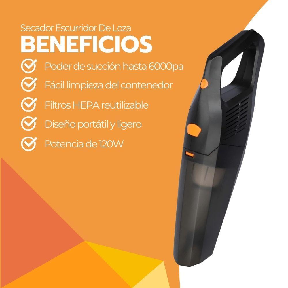 Aspiradora De Mano  Auto Inalámbrica Multifuncional Portátil-3