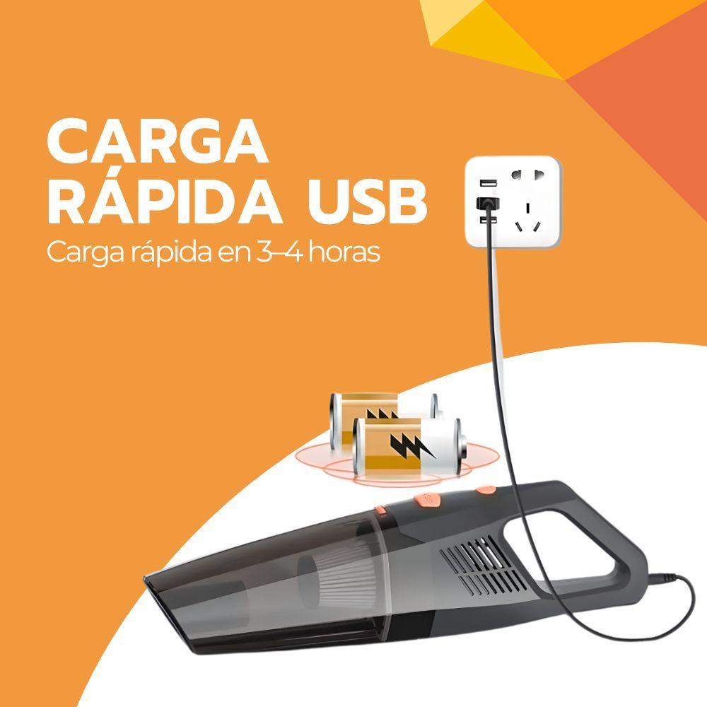 Aspiradora De Mano  Auto Inalámbrica Multifuncional Portátil-6