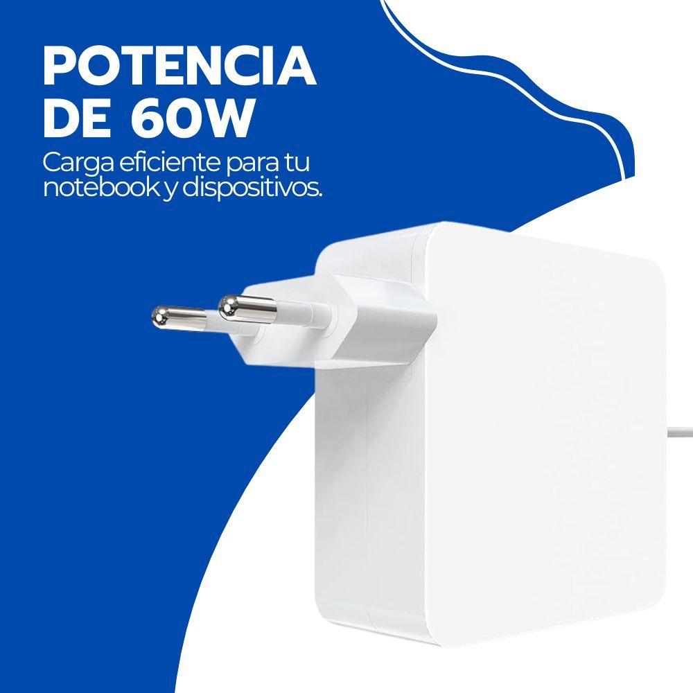 Cargador Para Macbook y Laptop 60W Conector Magnético-6