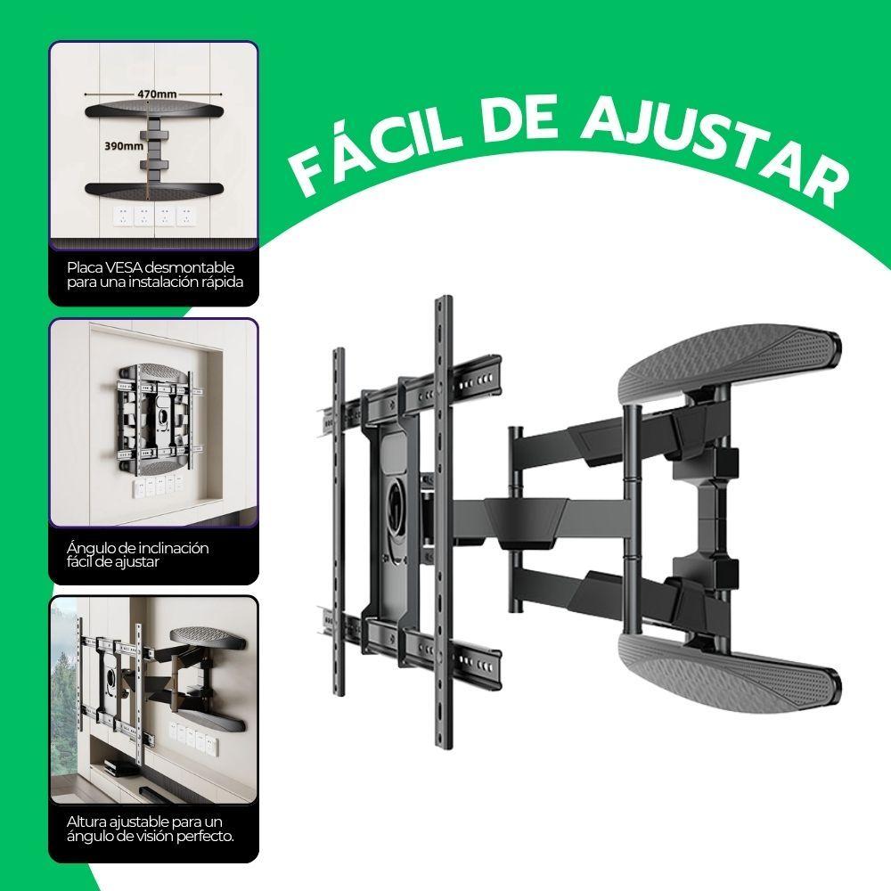 Soporte TV Profesional 55-85" Acero Reforzado 360°-5