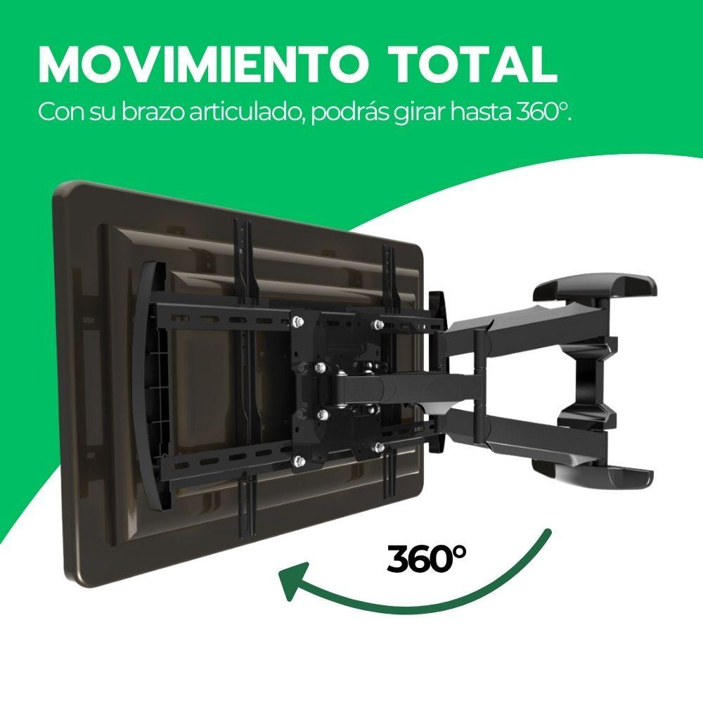 Soporte TV Profesional 55-85" Acero Reforzado 360°-7