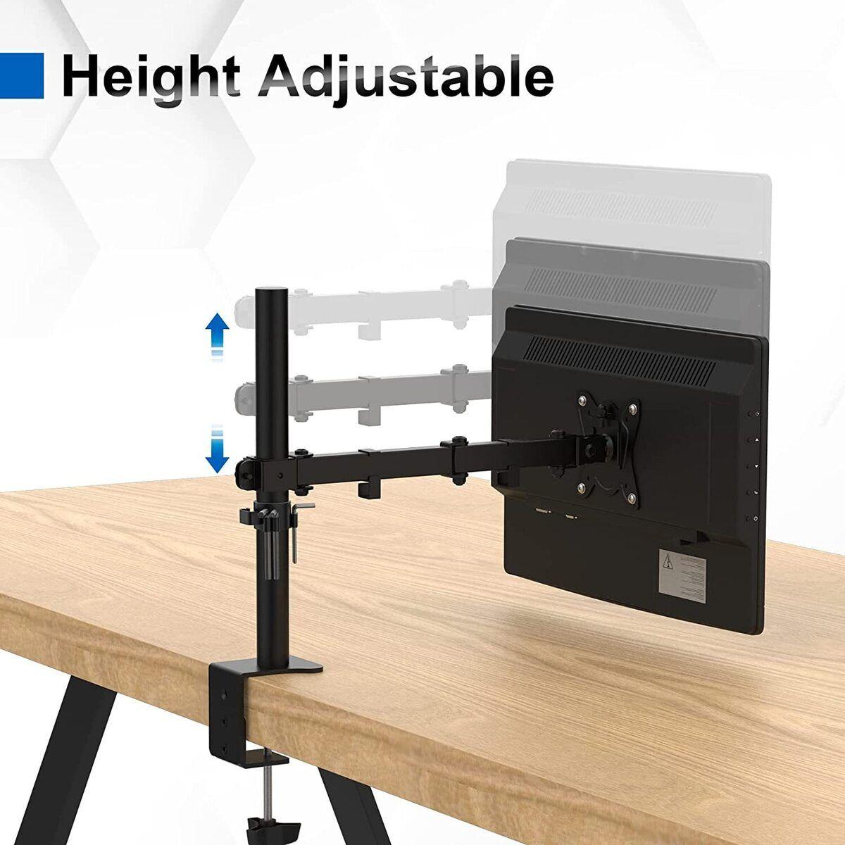 Soporte Un Brazo Monitor 13 A 27 Base Ajustable Articulado-4