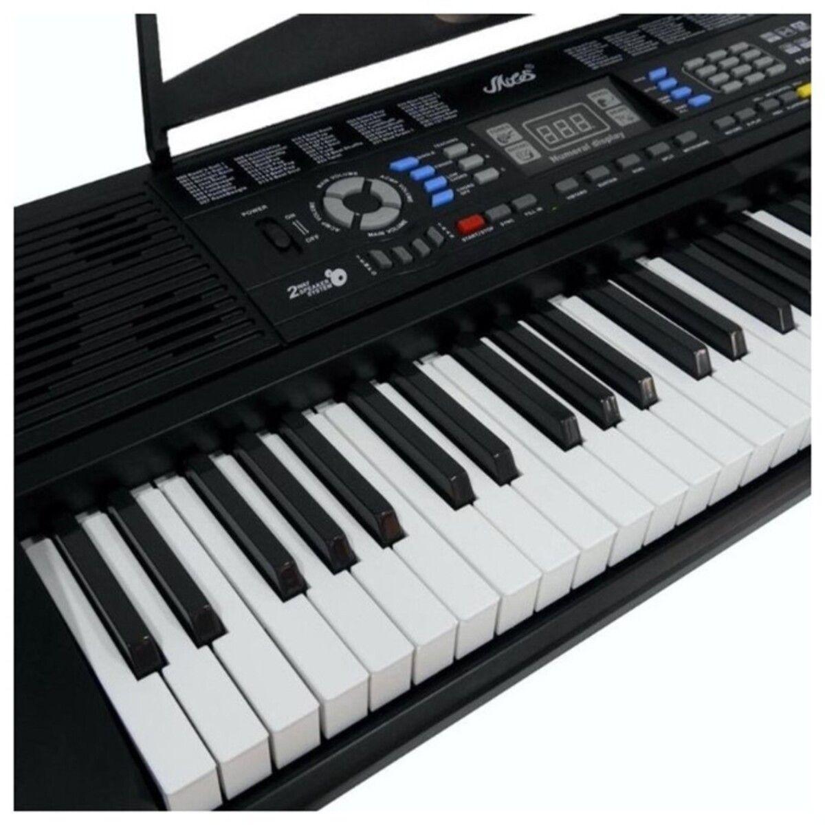 Piano Eléctrico 61 teclas teclado Musical MLS polifónico-5