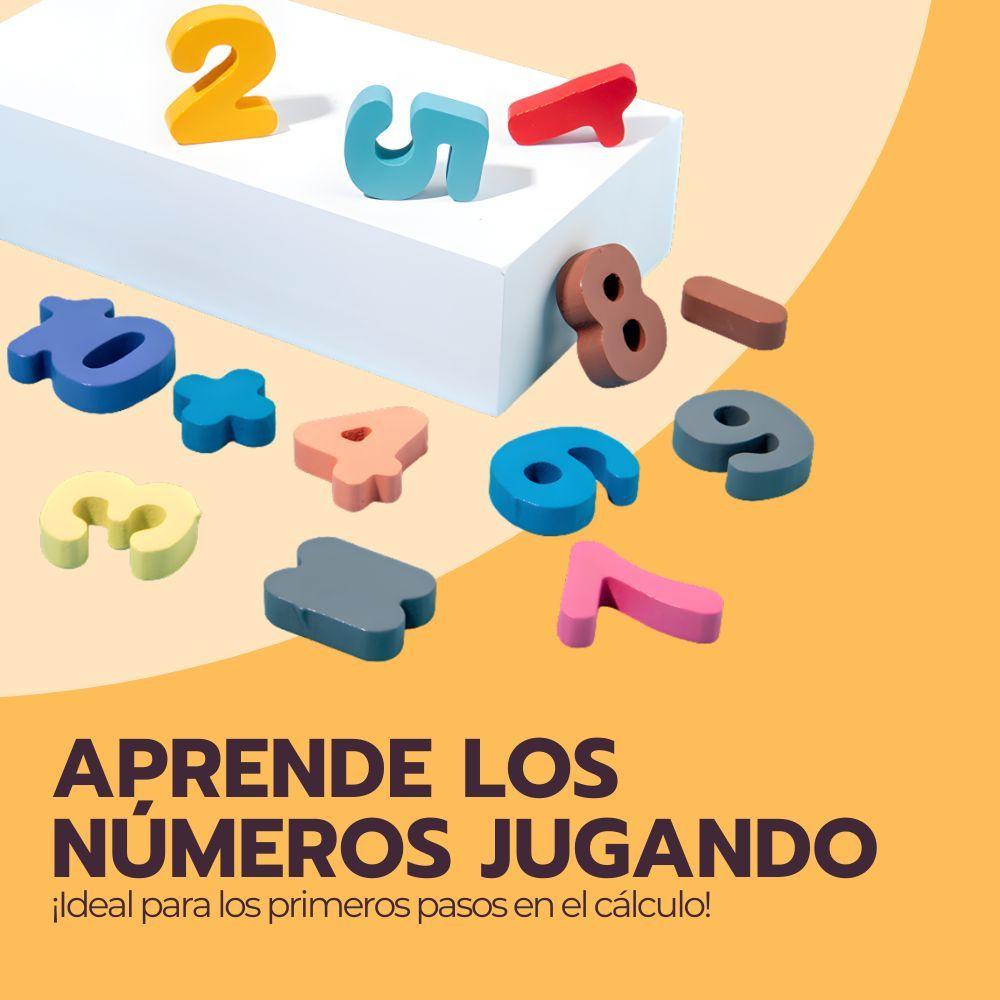 Tablero Educativo Infantil Monterossi 7 en 1 de Madera-7