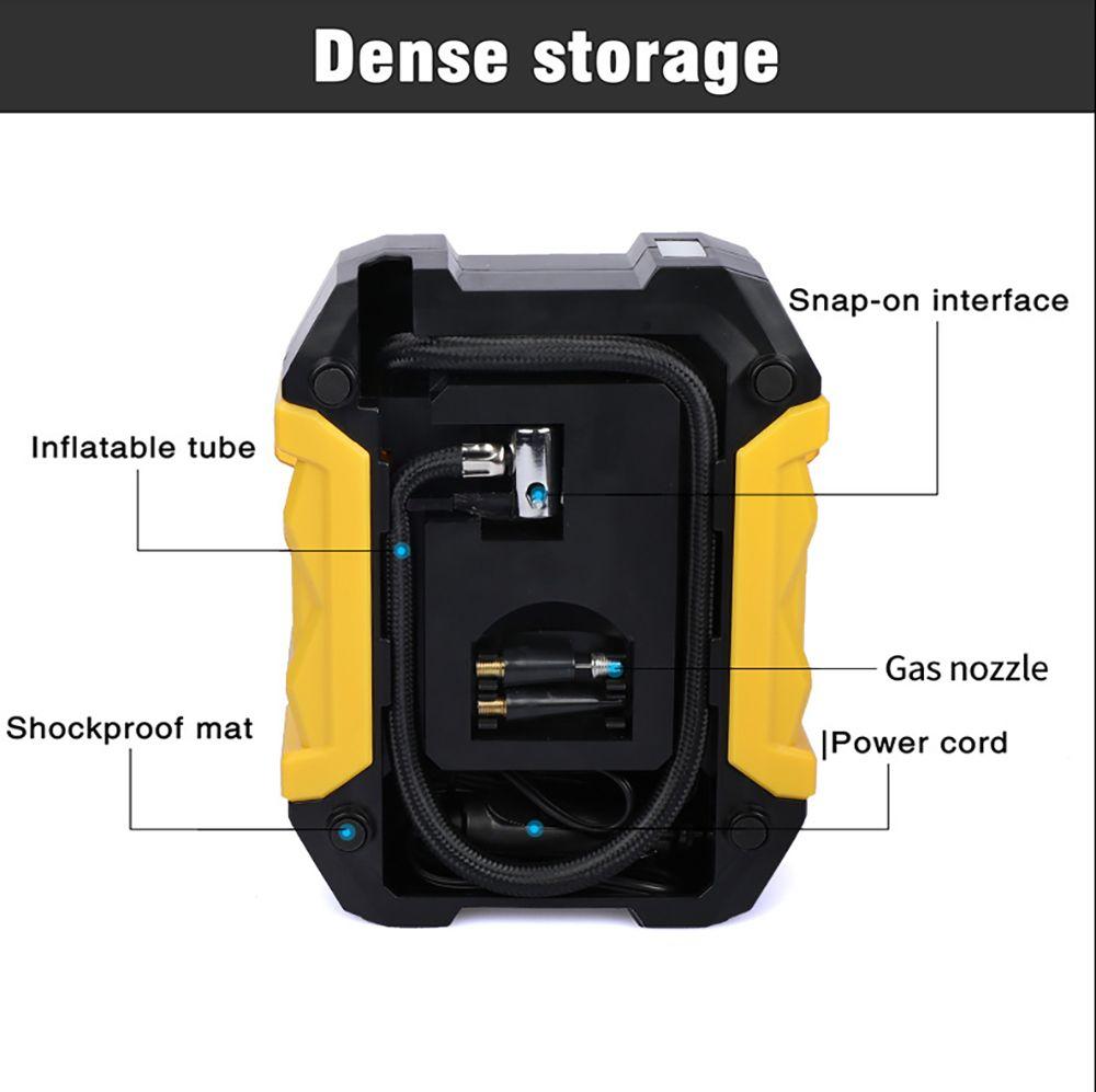 Compresor De Aire Portátil Análogo 12v Todo Neumático-2